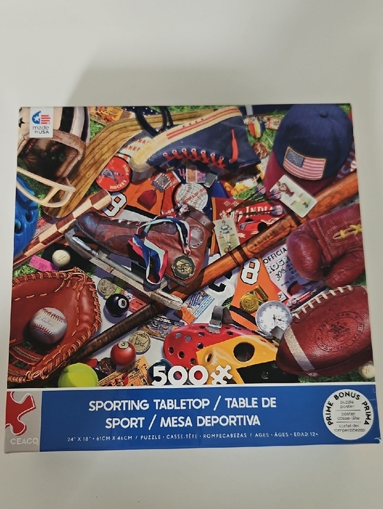 ceaco Other - Ceaco 500-Piece Sporting Tabletop Puzzle - Multicolor